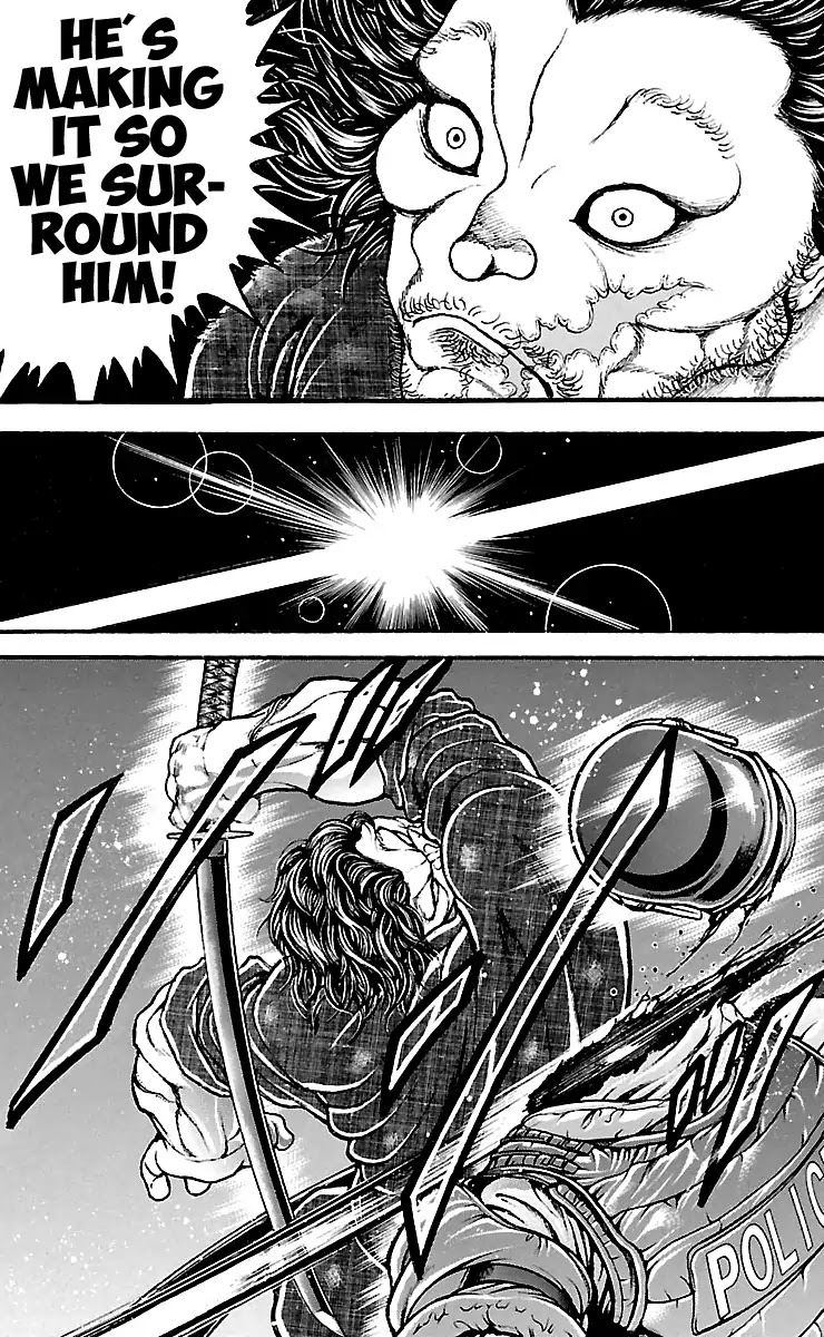 Baki Dou Chapter 151 page 16 - Chapter 151: Panic