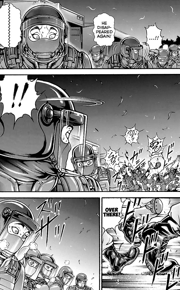 Baki Dou Chapter 151 page 19 - Chapter 151: Panic