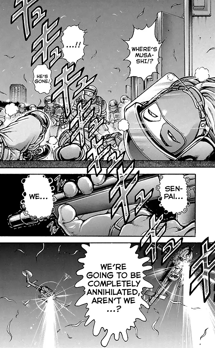 Baki Dou Chapter 151 page 20 - Chapter 151: Panic