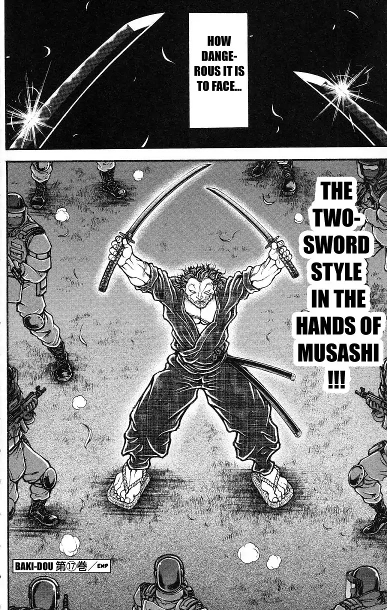 Baki Dou Chapter 152 page 17 - Chapter 152: One-hit-kill