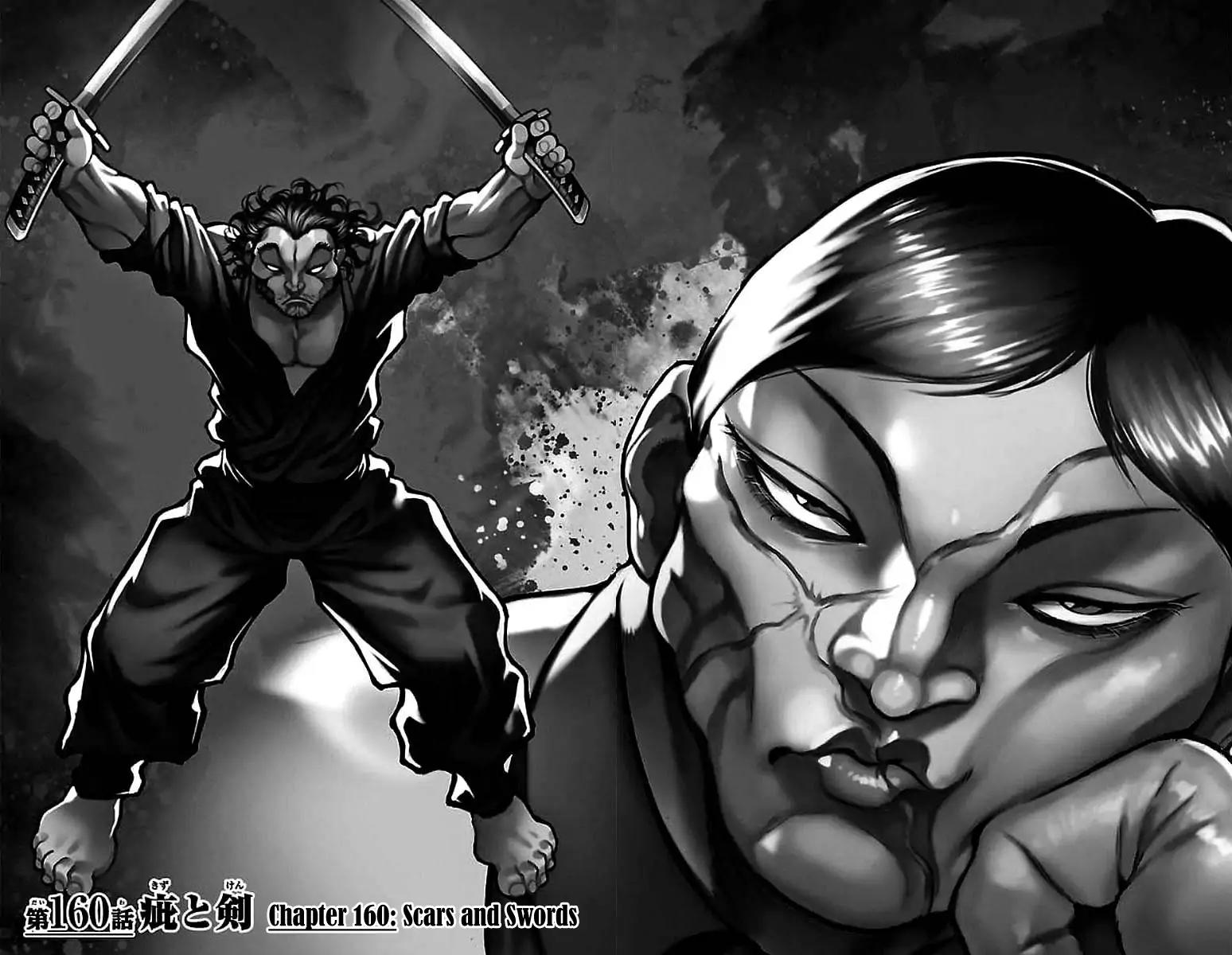 Baki Dou Chapter 160 page 1 - Chapter 160: Scars and Swords