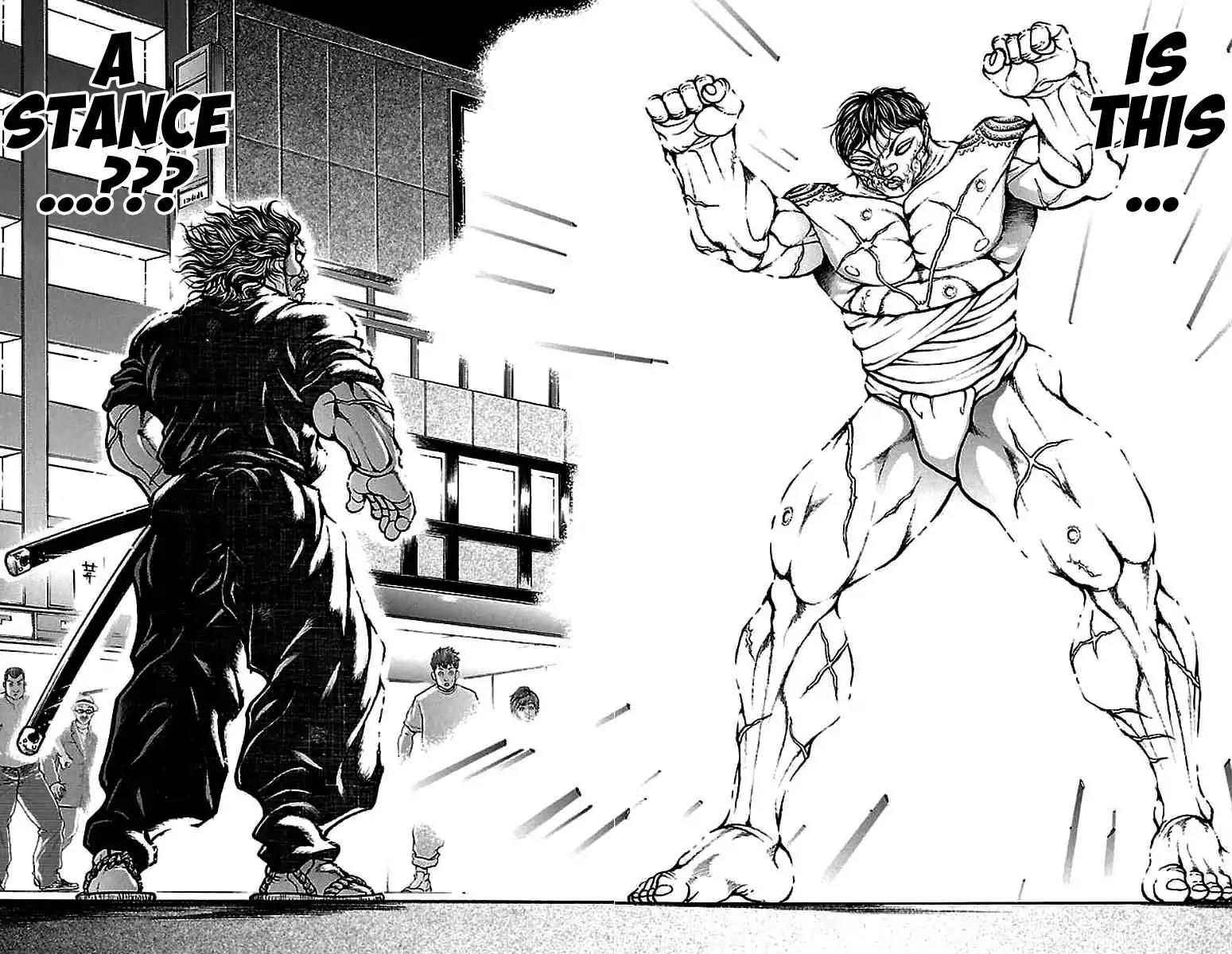 Baki Dou Chapter 160 page 12 - Chapter 160: Scars and Swords
