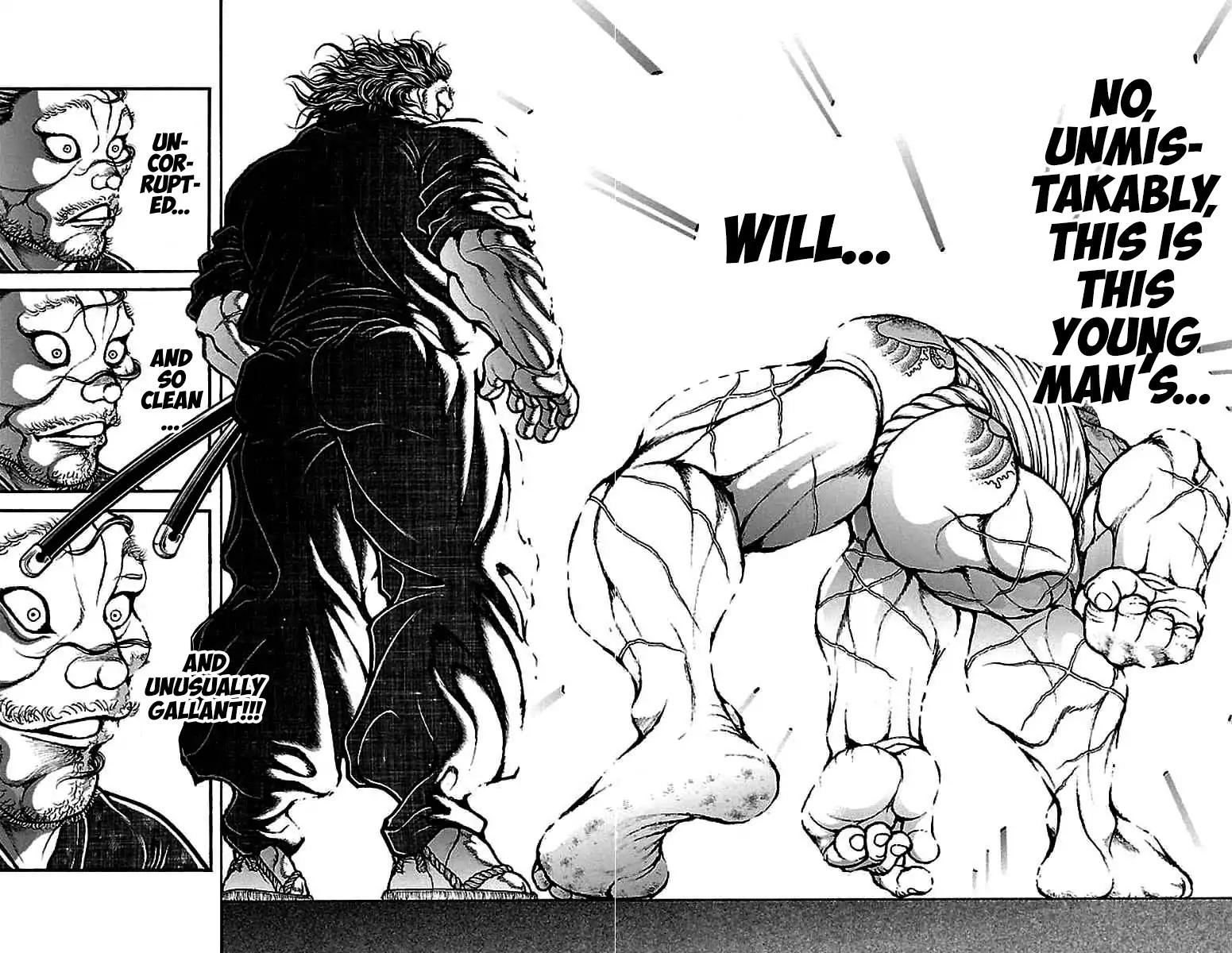Baki Dou Chapter 160 page 16 - Chapter 160: Scars and Swords