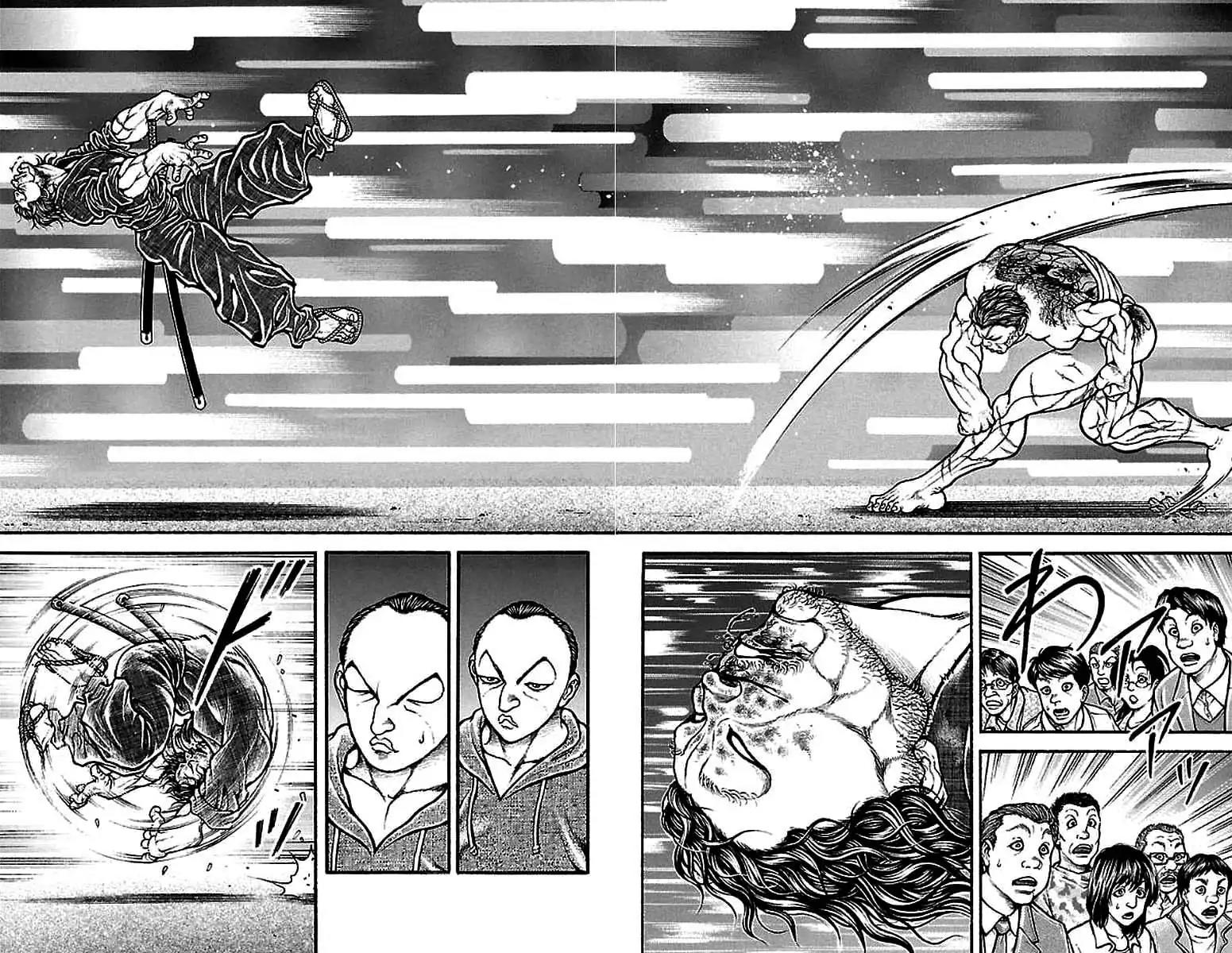 Baki Dou Chapter 161 page 10 - Chapter 161: Fist Master vs Sword Master