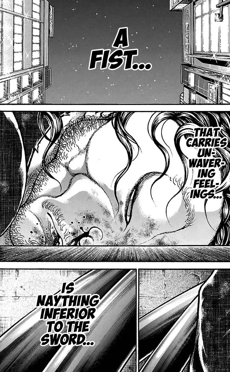 Baki Dou Chapter 161 page 15 - Chapter 161: Fist Master vs Sword Master