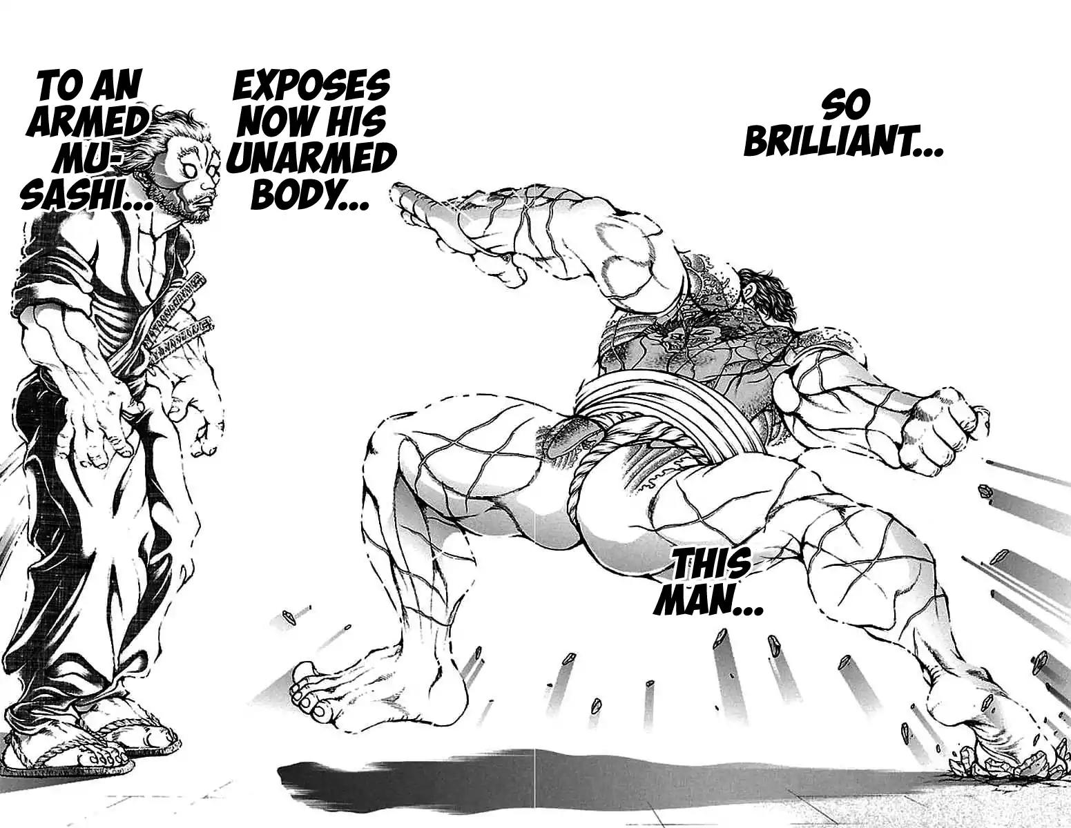 Baki Dou Chapter 161 page 6 - Chapter 161: Fist Master vs Sword Master