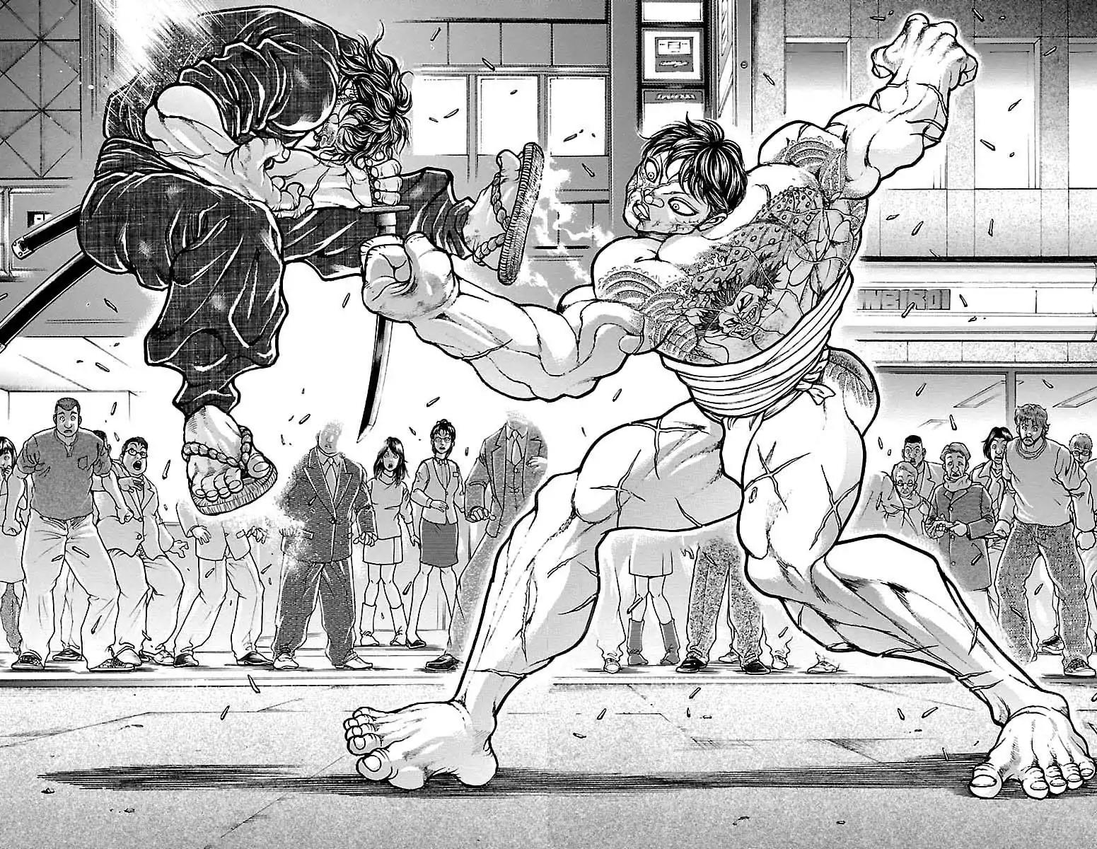 Baki Dou Chapter 162 page 14 - Chapter 162: The Closed Fist