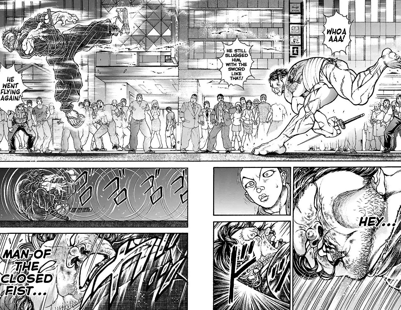 Baki Dou Chapter 162 page 20 - Chapter 162: The Closed Fist