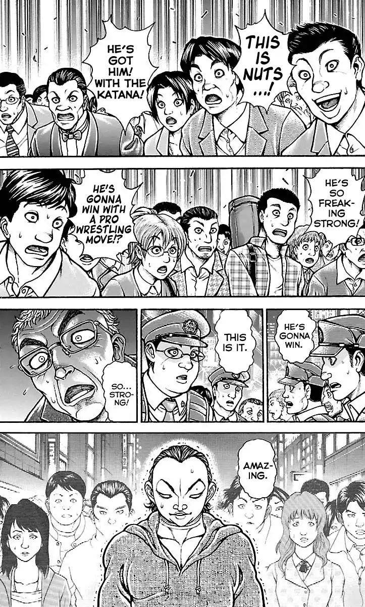 Baki Dou Chapter 167 page 12 - Chapter 167: Honour and Swords