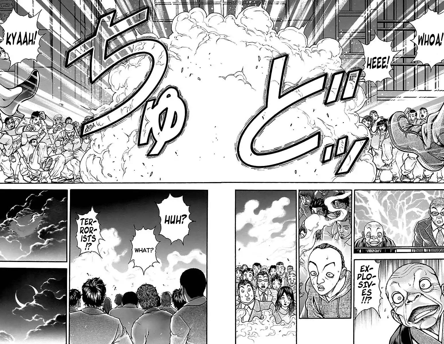 Baki Dou Chapter 167 page 14 - Chapter 167: Honour and Swords