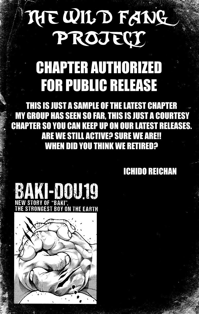 Baki Dou Chapter 169 page 1 - Chapter 169 : A wonder