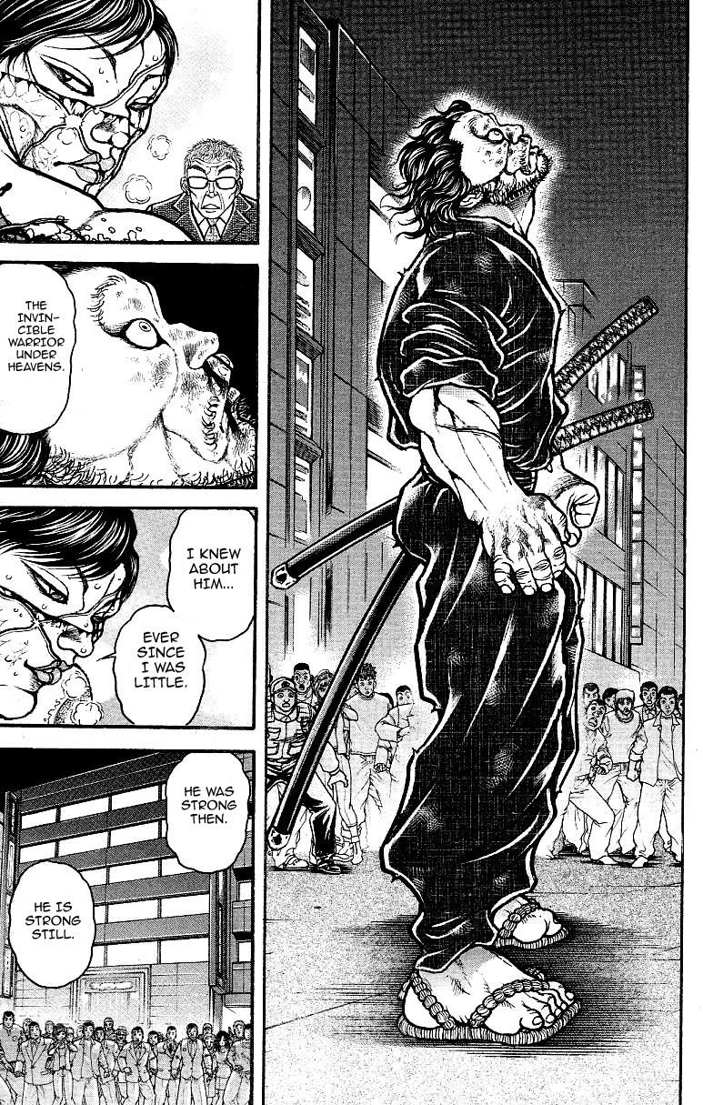 Baki Dou Chapter 170 page 12 - Chapter 170 : That man, Hanayama