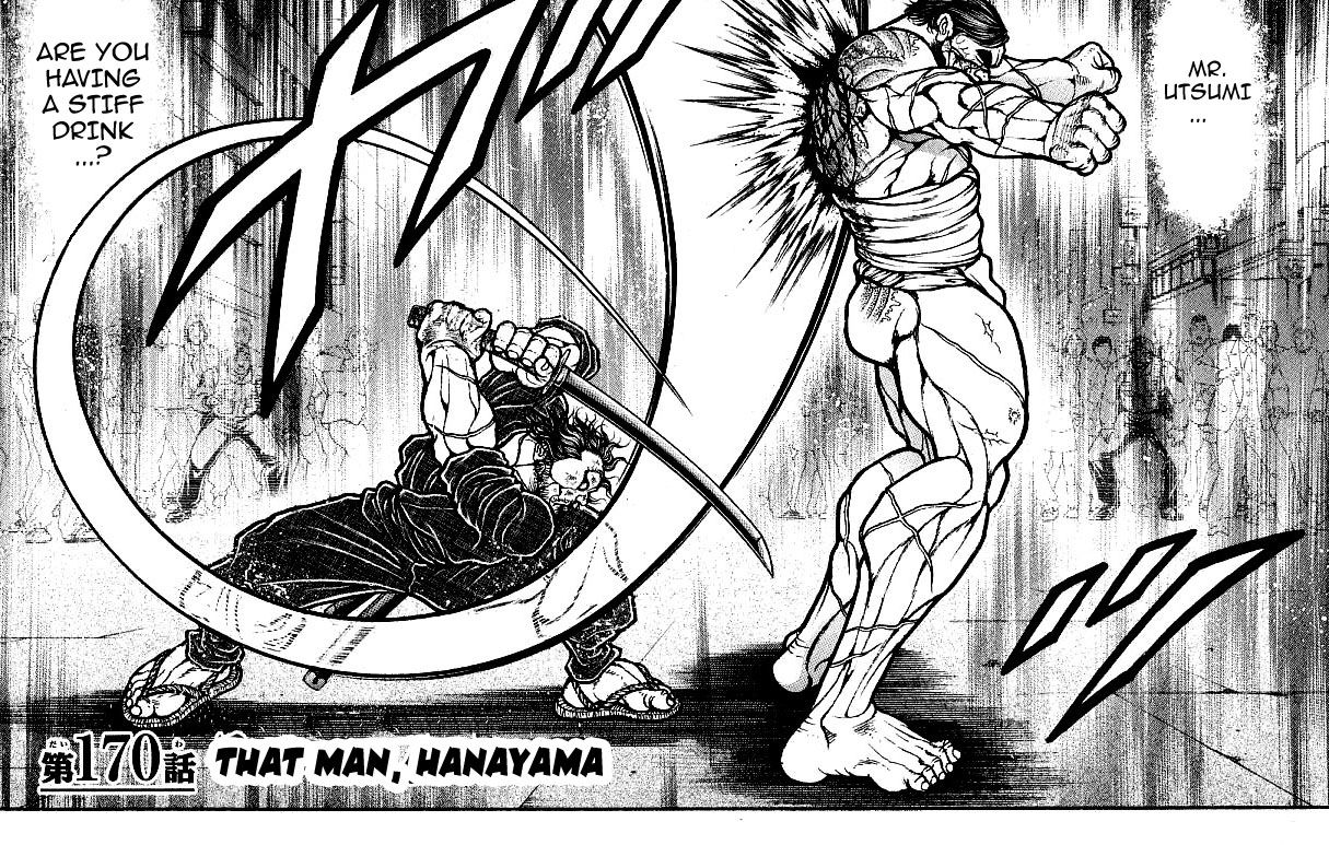 Baki Dou Chapter 170 page 2 - Chapter 170 : That man, Hanayama