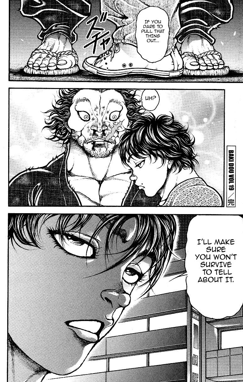 Baki Dou Chapter 170 page 21 - Chapter 170 : That man, Hanayama