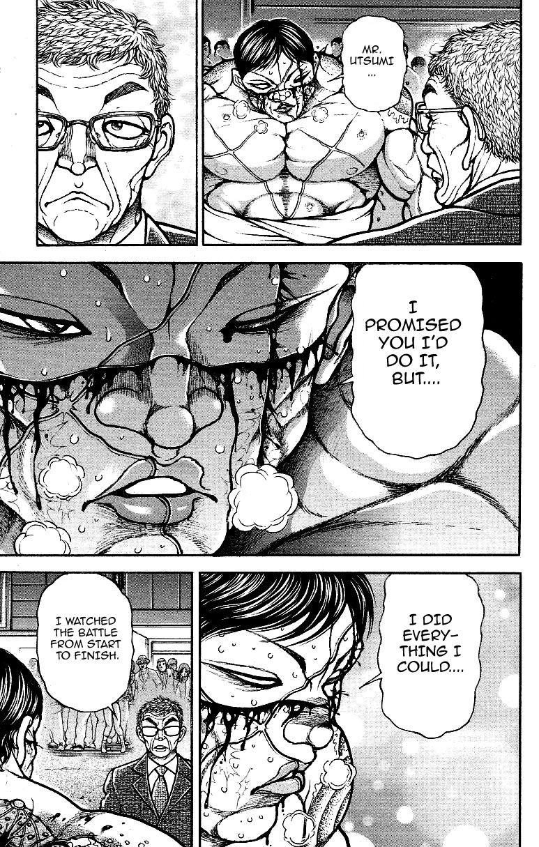 Baki Dou Chapter 170 page 8 - Chapter 170 : That man, Hanayama