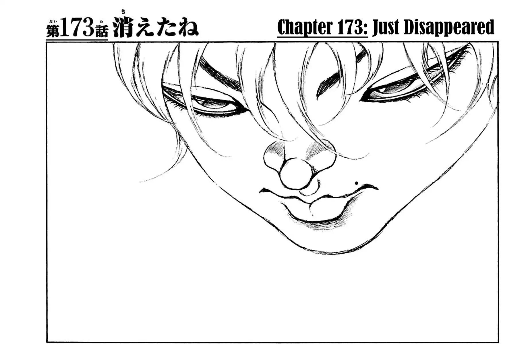 Baki Dou Chapter 173 page 1 - Chapter 173: Just Disappeared