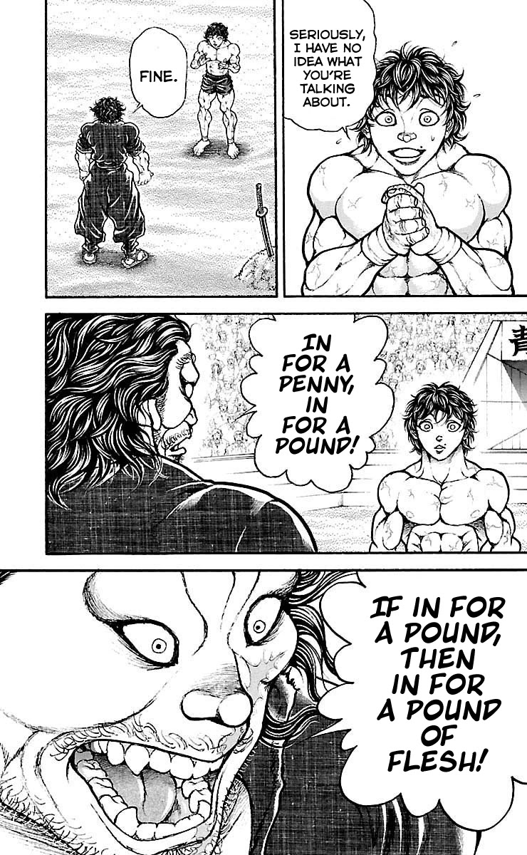 Baki Dou Chapter 181 page 9 - Chapter 181: In For A Penny