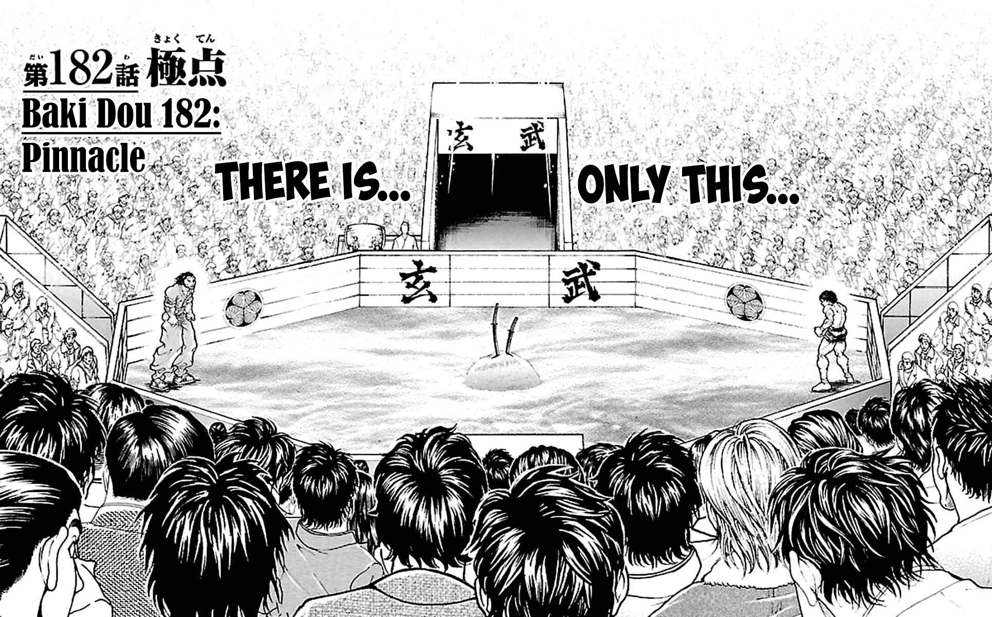 Baki Dou Chapter 182 page 1 - Chapter 182: The Pinnacle