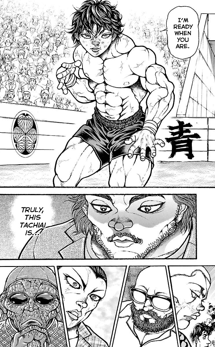 Baki Dou Chapter 183 page 10 - Chapter 183: Continuation of the Tachiai