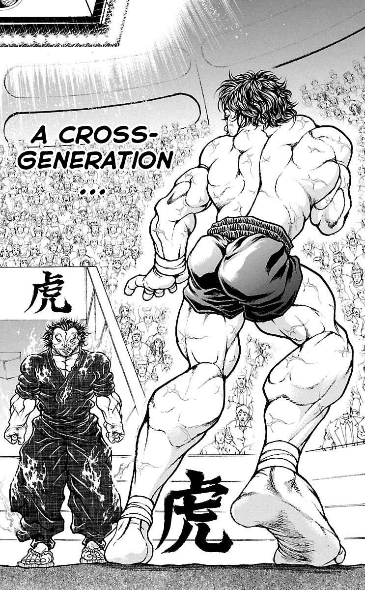 Baki Dou Chapter 183 page 11 - Chapter 183: Continuation of the Tachiai