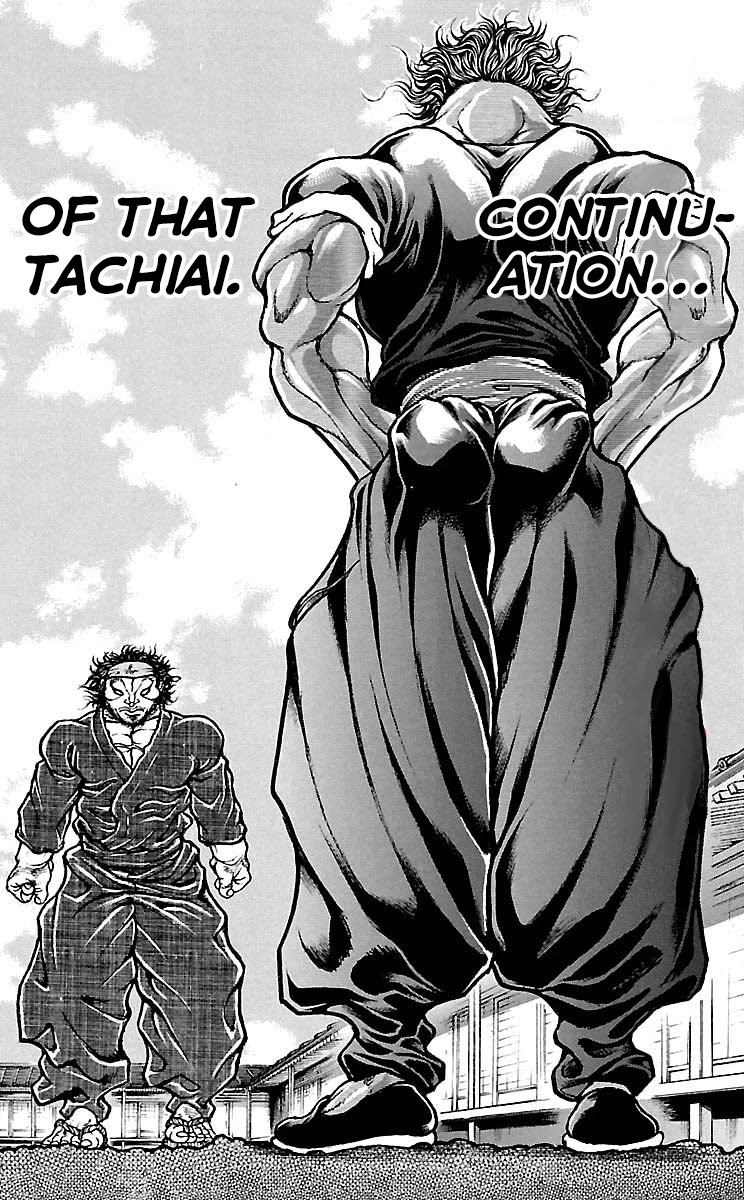 Baki Dou Chapter 183 page 12 - Chapter 183: Continuation of the Tachiai