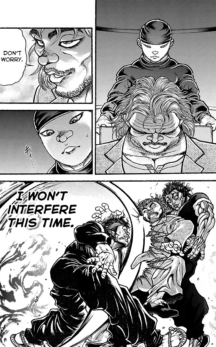 Baki Dou Chapter 183 page 13 - Chapter 183: Continuation of the Tachiai