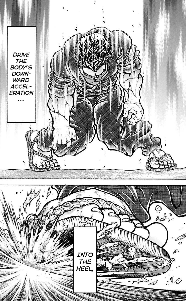 Baki Dou Chapter 183 page 15 - Chapter 183: Continuation of the Tachiai