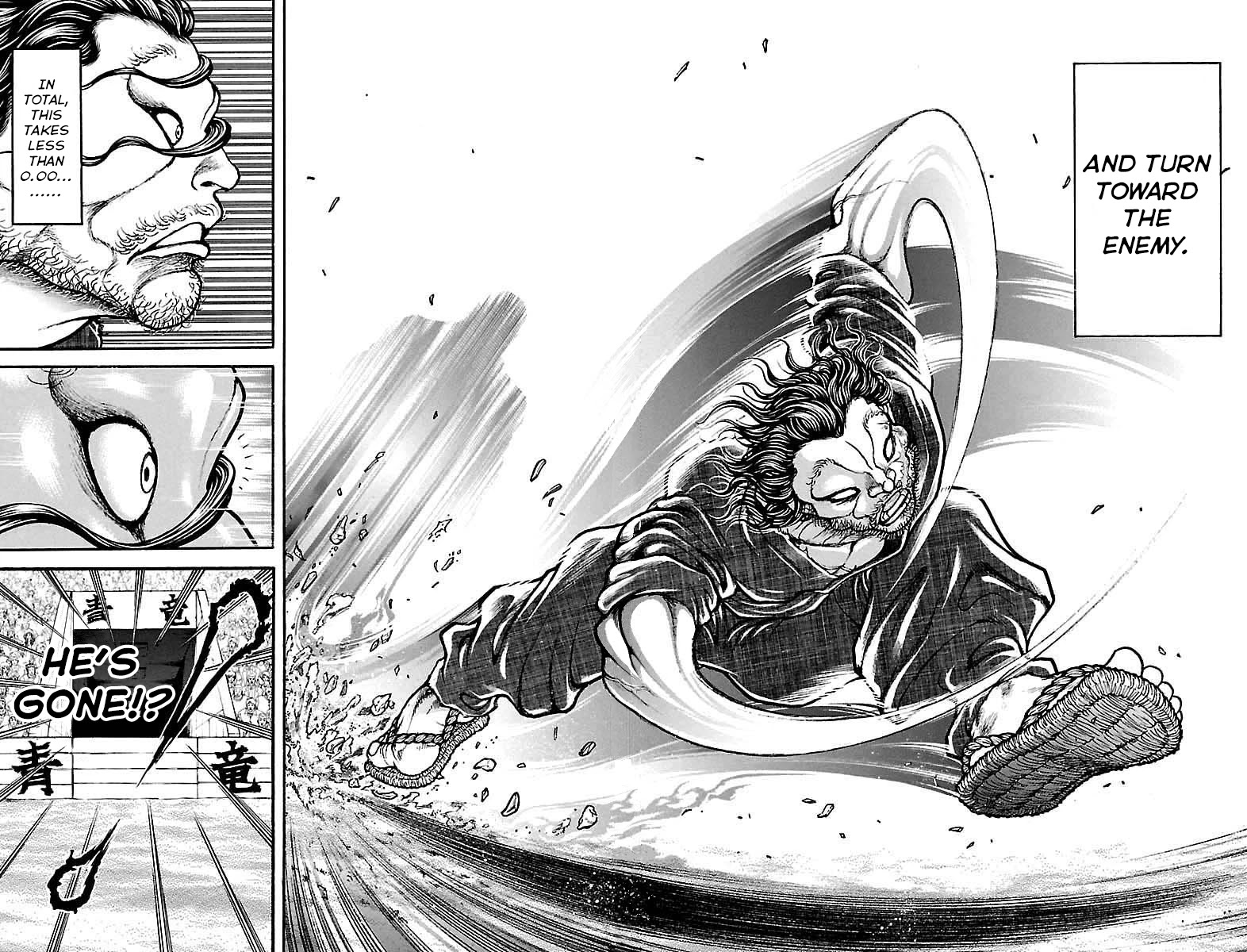 Baki Dou Chapter 183 page 16 - Chapter 183: Continuation of the Tachiai