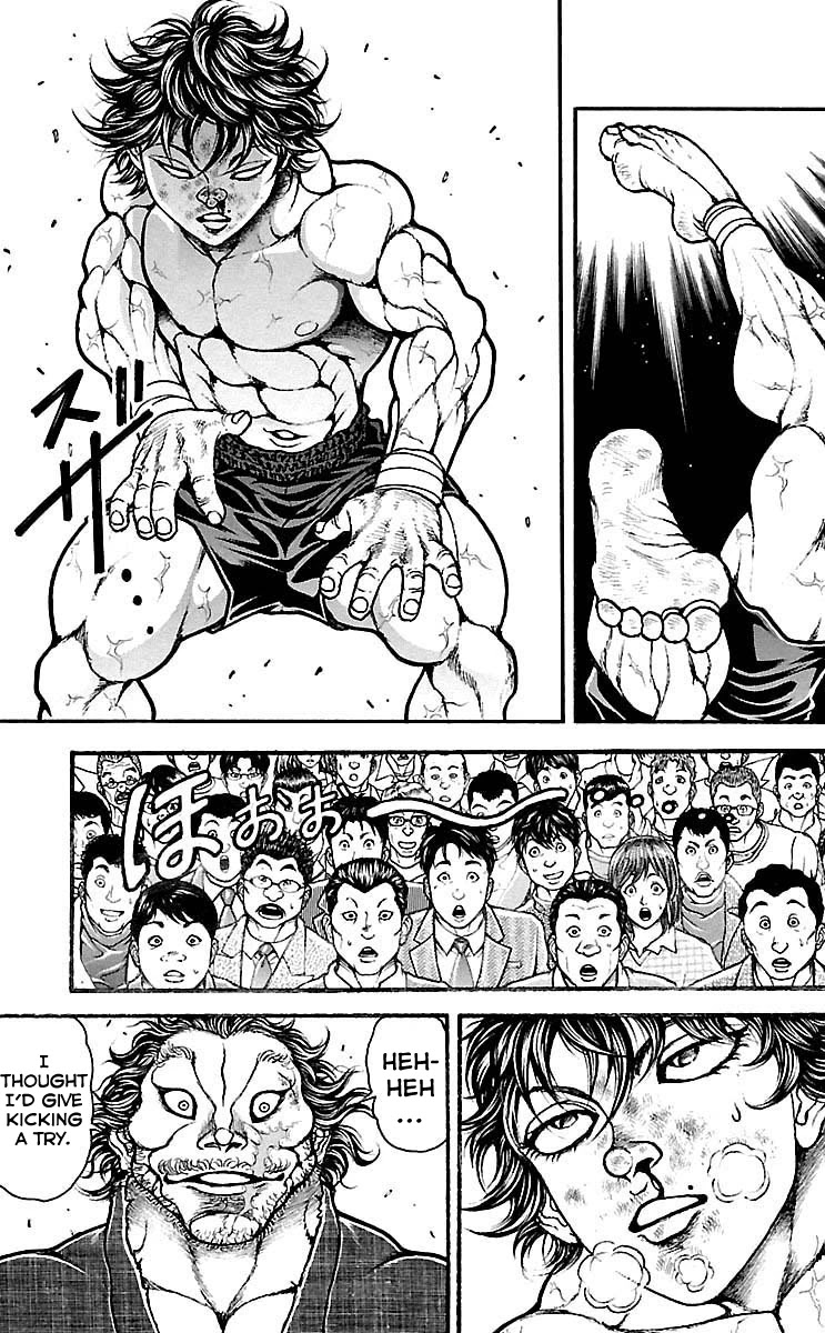 Baki Dou Chapter 183 page 3 - Chapter 183: Continuation of the Tachiai