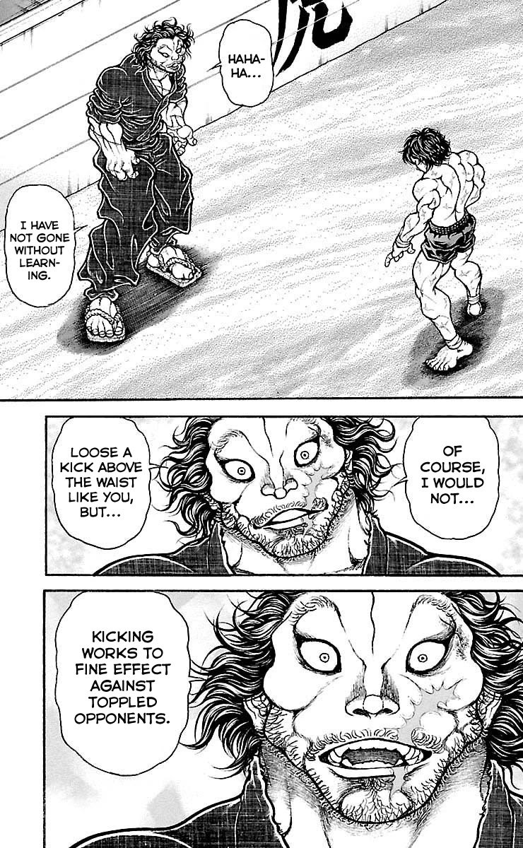Baki Dou Chapter 183 page 5 - Chapter 183: Continuation of the Tachiai