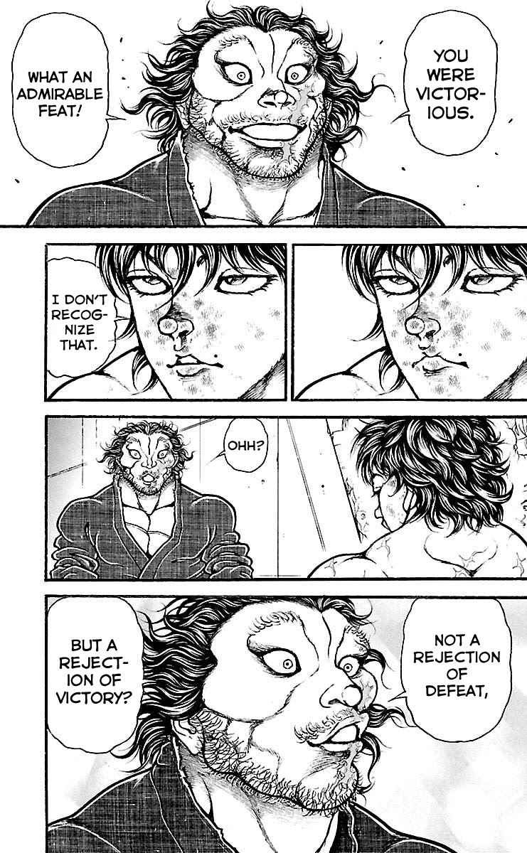 Baki Dou Chapter 183 page 7 - Chapter 183: Continuation of the Tachiai