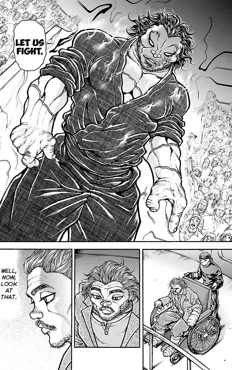 Baki Dou Chapter 183 page 9 - Chapter 183: Continuation of the Tachiai