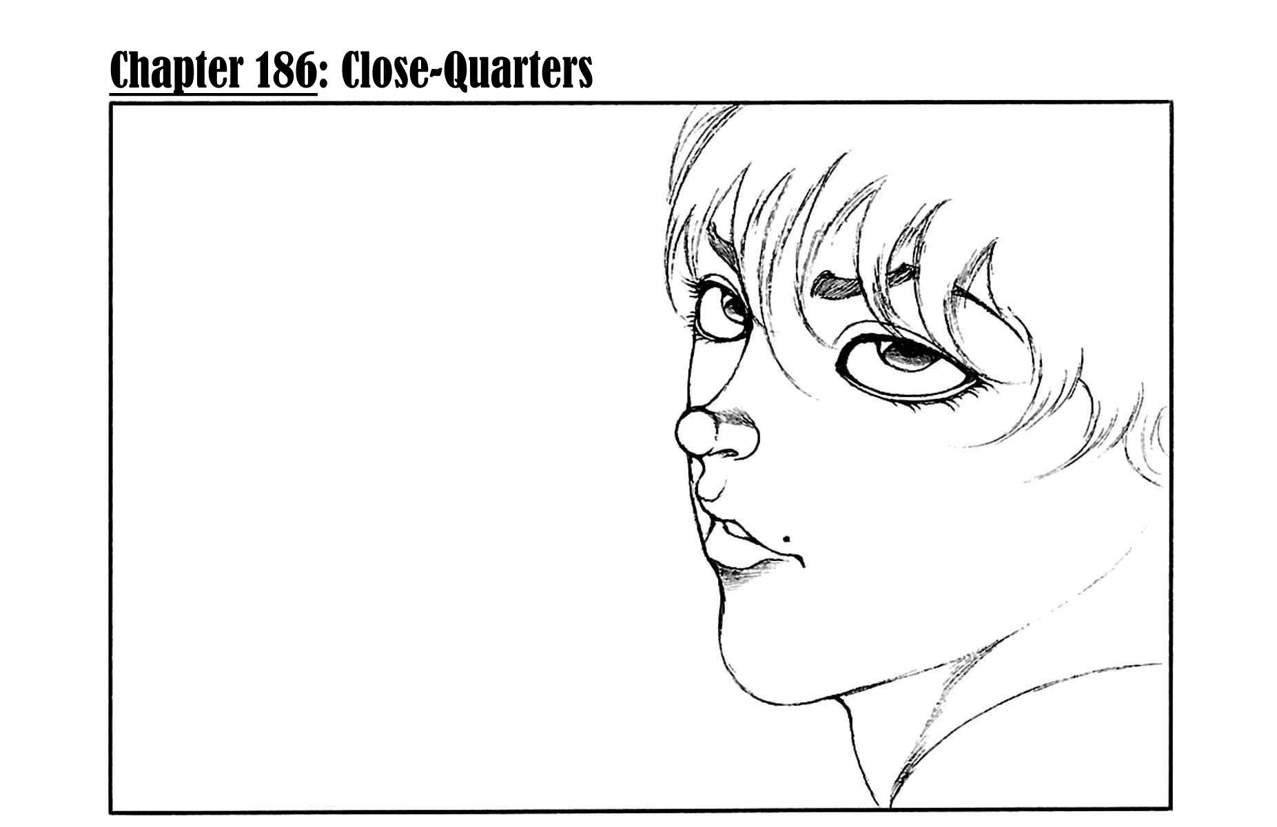 Baki Dou Chapter 186 page 1 - Chapter 186: Close-Quarters