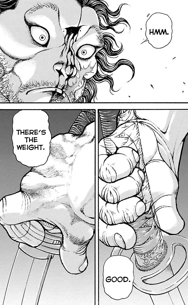Baki Dou Chapter 186 page 12 - Chapter 186: Close-Quarters