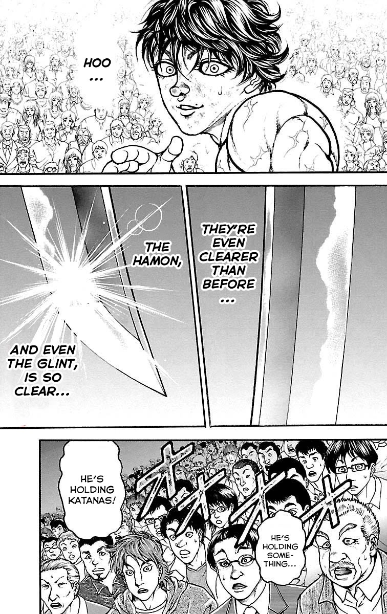 Baki Dou Chapter 186 page 13 - Chapter 186: Close-Quarters