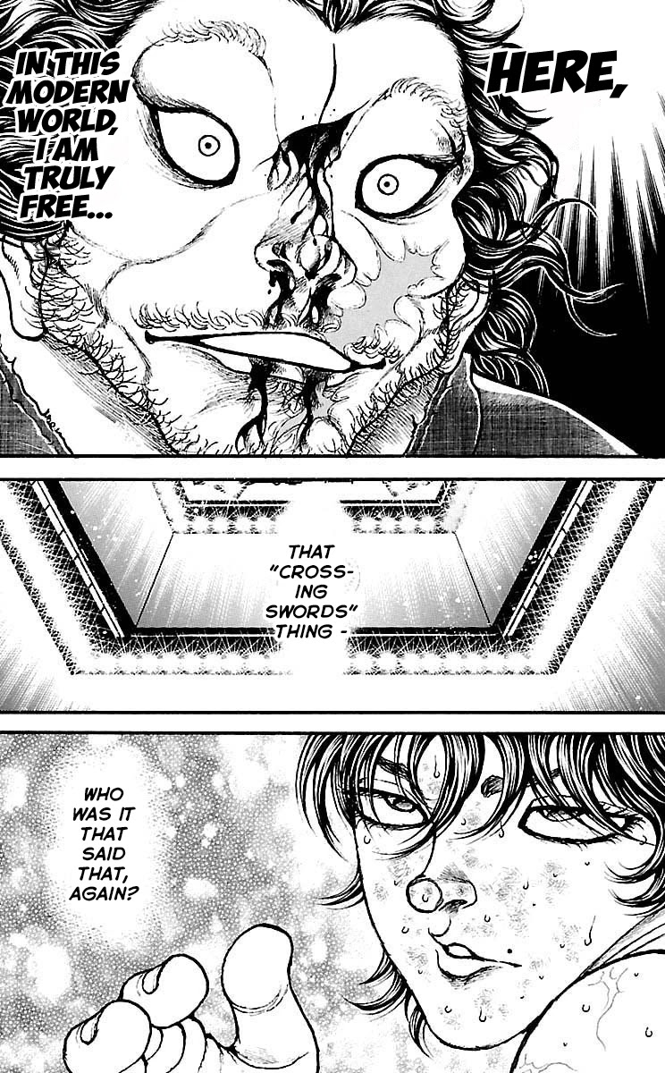 Baki Dou Chapter 186 page 15 - Chapter 186: Close-Quarters