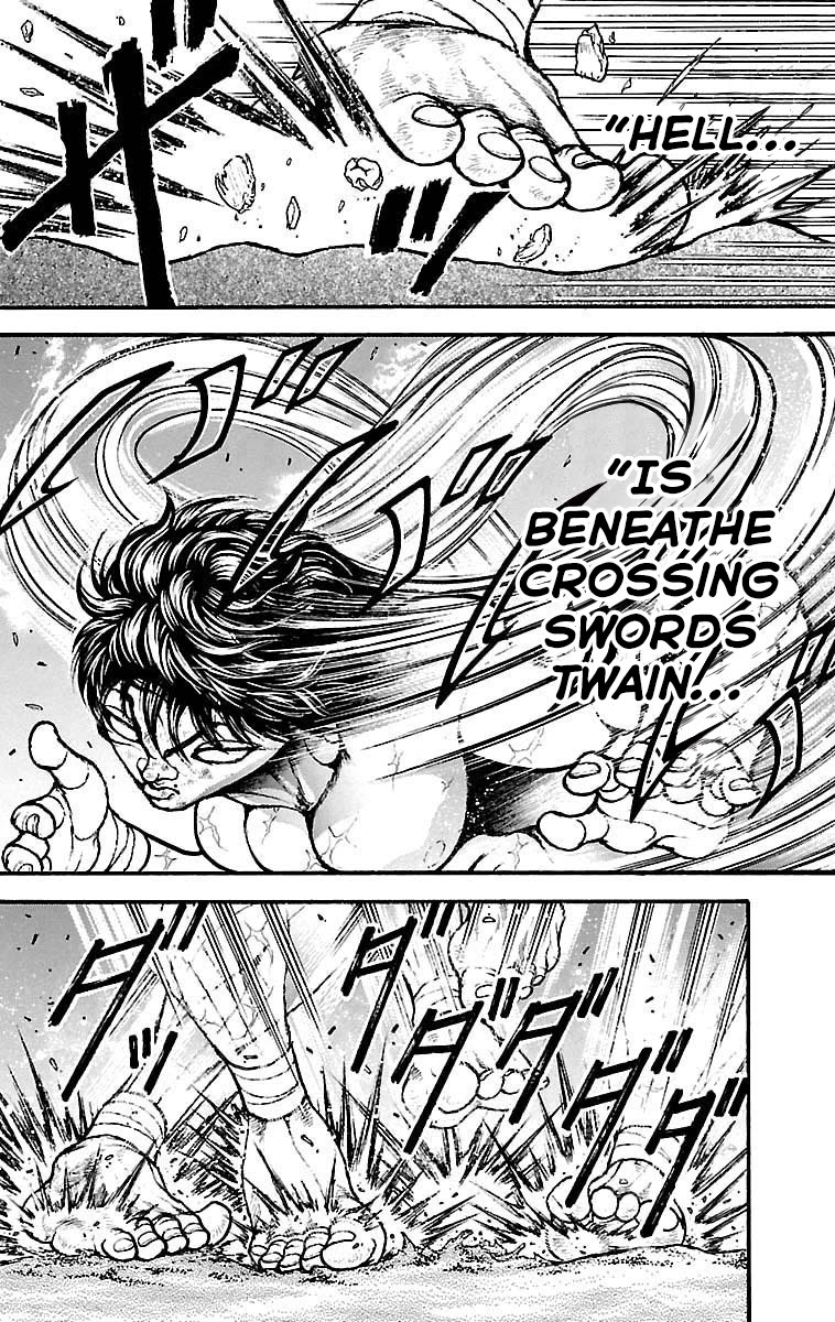Baki Dou Chapter 186 page 16 - Chapter 186: Close-Quarters