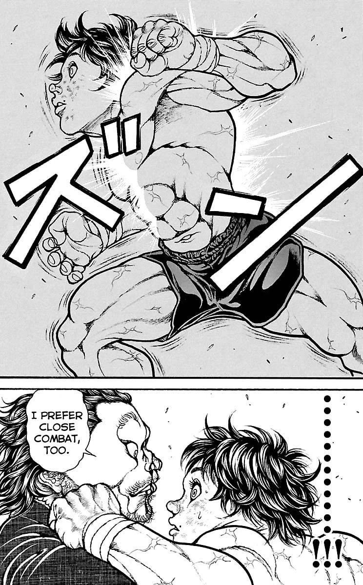 Baki Dou Chapter 186 page 18 - Chapter 186: Close-Quarters