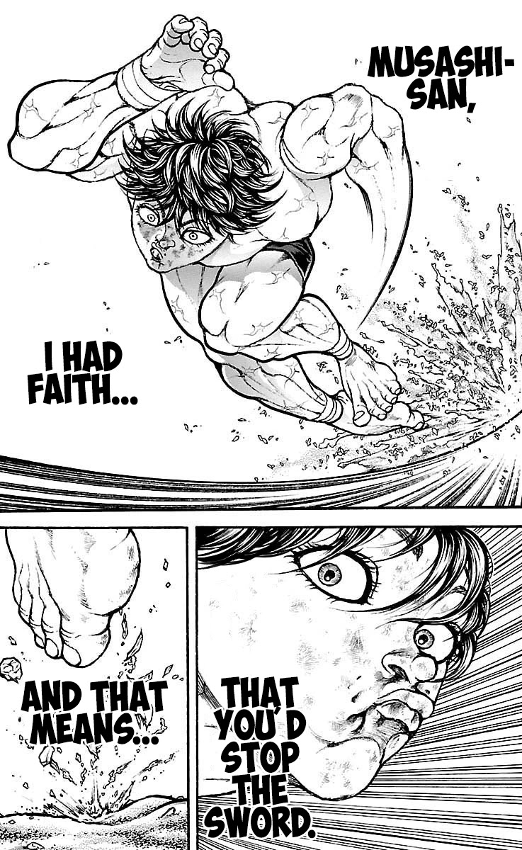 Baki Dou Chapter 190 page 14 - Chapter 190: Farewell