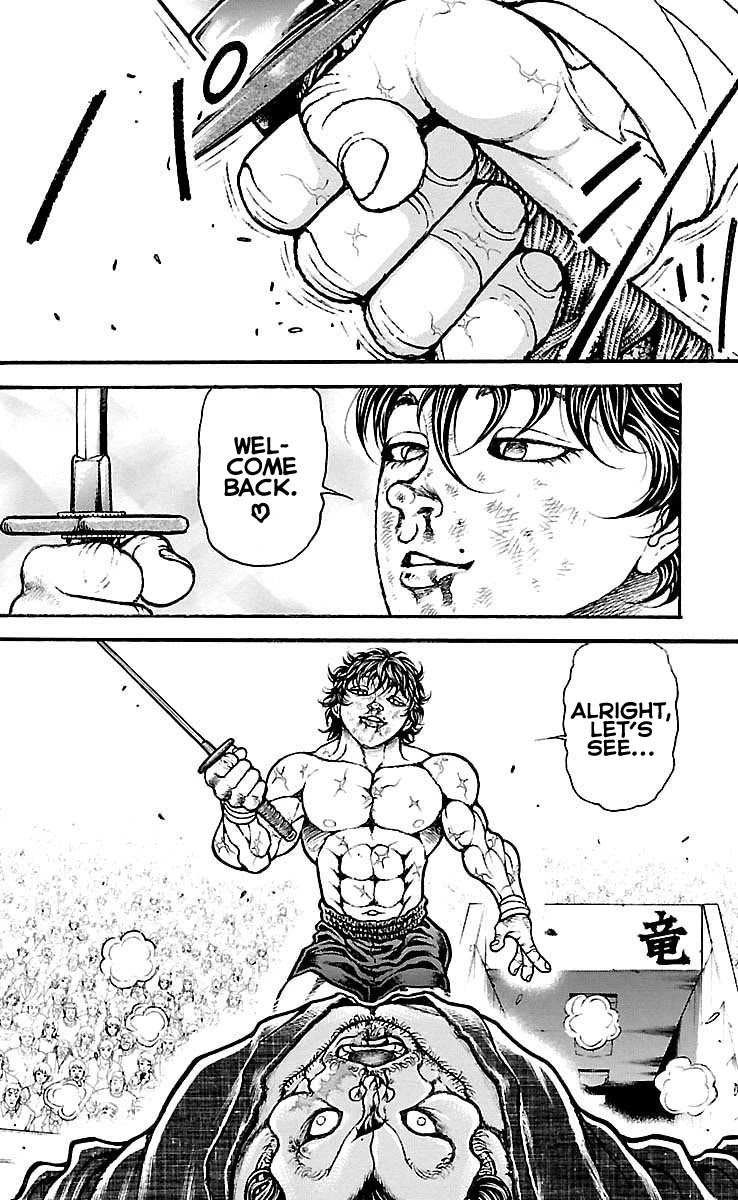 Baki Dou Chapter 190 page 18 - Chapter 190: Farewell