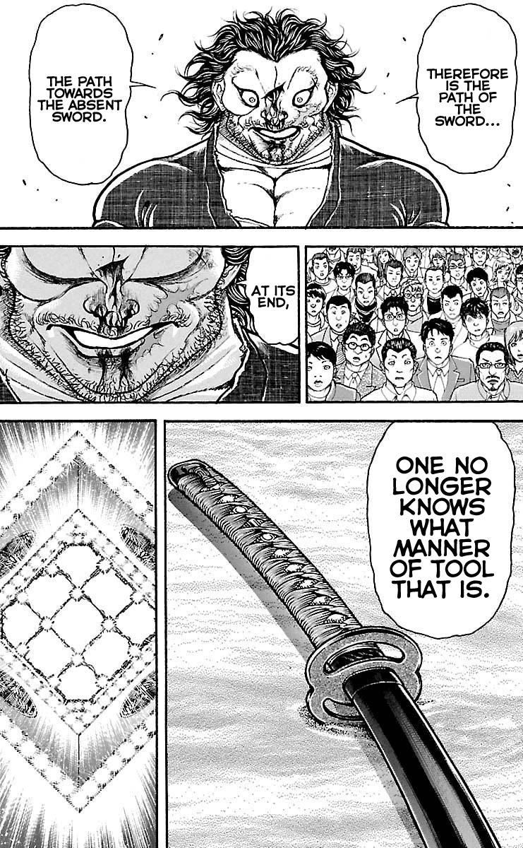 Baki Dou Chapter 192 page 14 - Chapter 192: The Path of The Sword