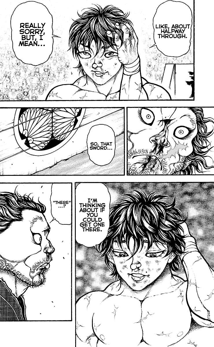 Baki Dou Chapter 192 page 16 - Chapter 192: The Path of The Sword