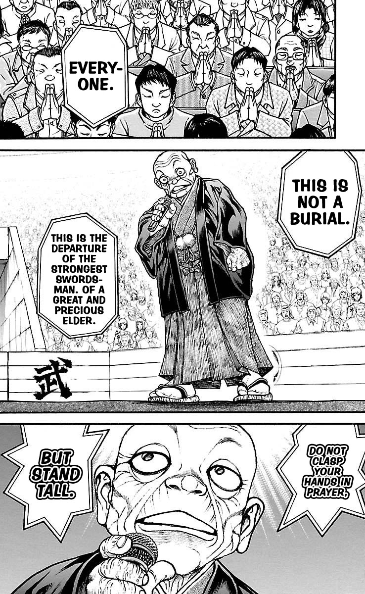 Baki Dou Chapter 194 page 17 - Chapter 194: His Send-Off