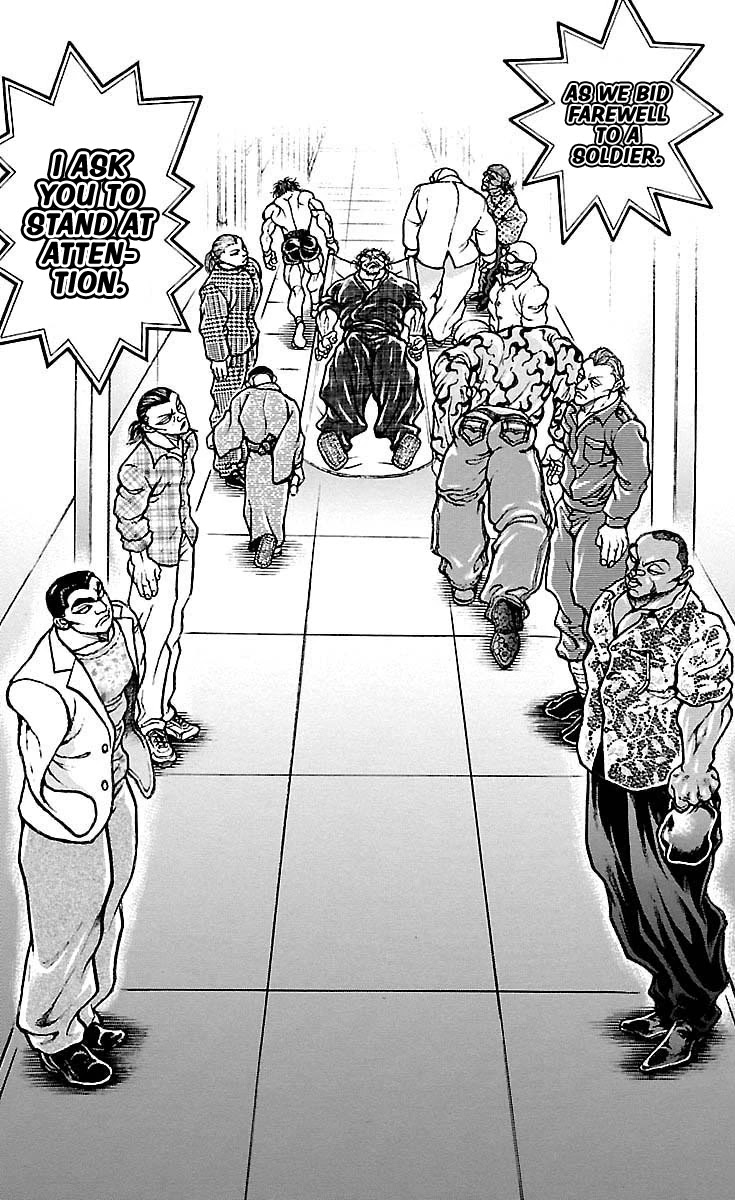 Baki Dou Chapter 194 page 18 - Chapter 194: His Send-Off