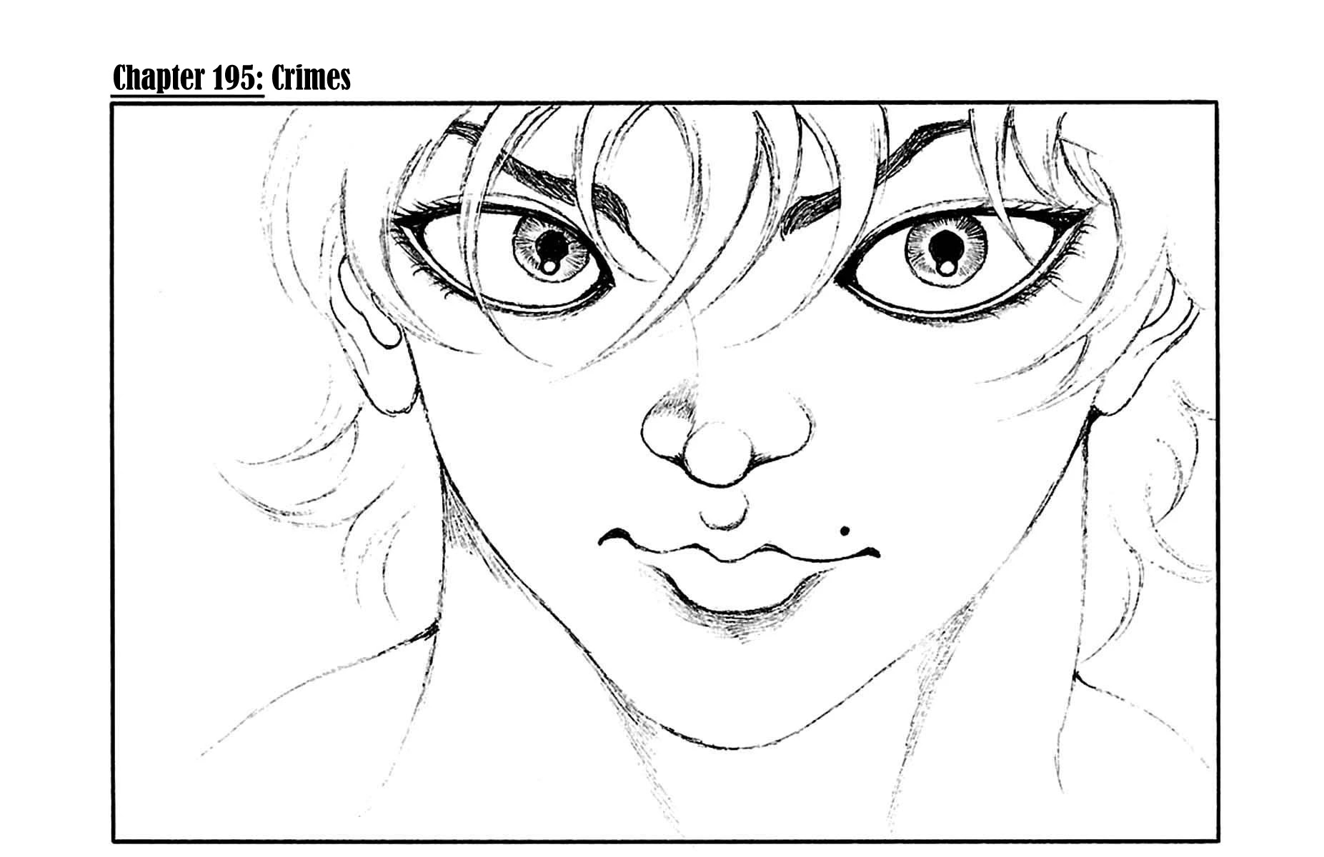 Baki Dou Chapter 195 page 1 - Chapter 195: Crimes