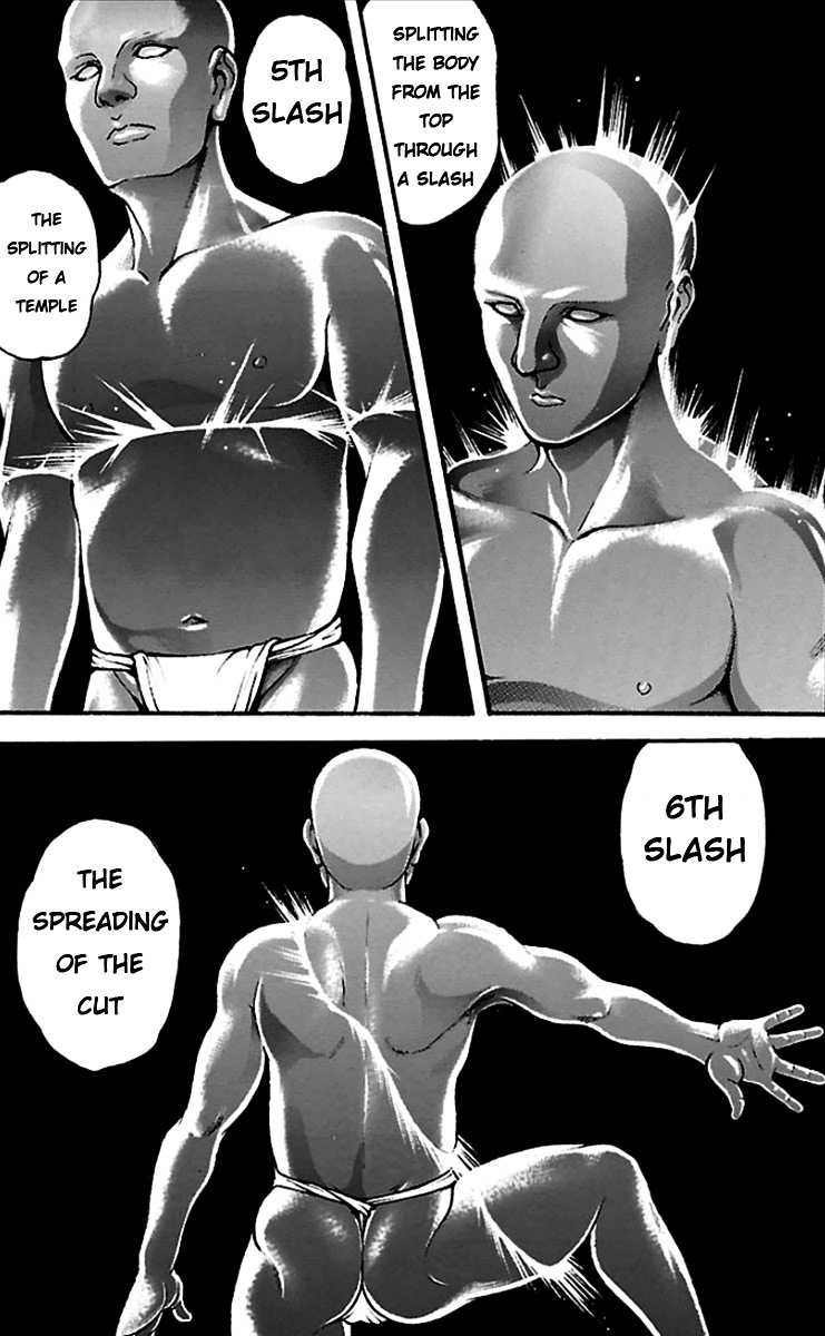 Baki Dou Chapter 21 page 15 - Chapter 21 : Seven versus 0