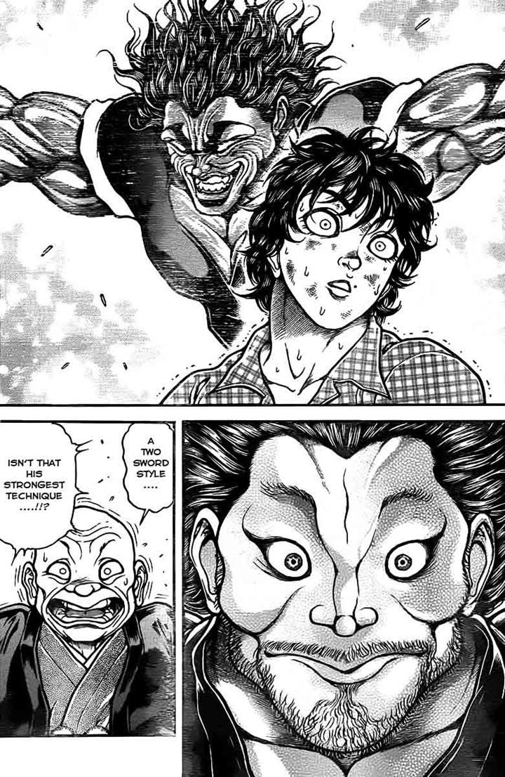 Baki Dou Chapter 30 page 12 - Chapter 30 : Two Sword Style