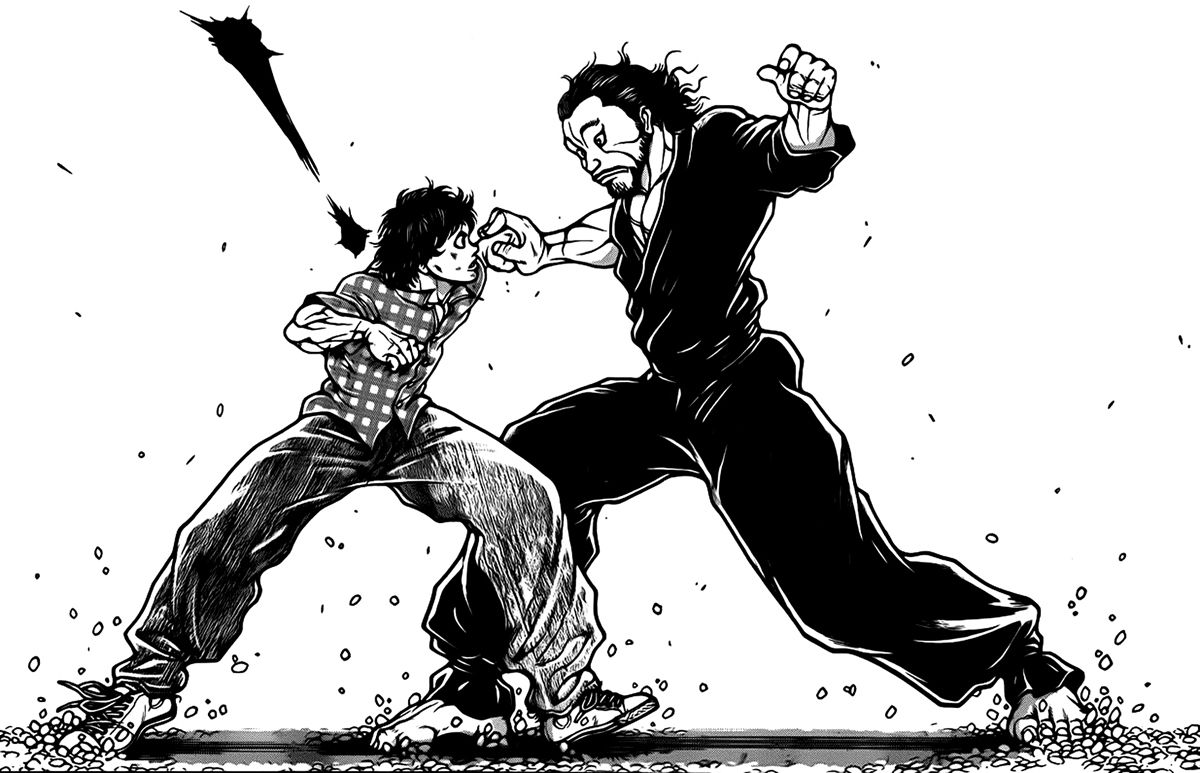 Baki Dou Chapter 31 page 9 - Chapter 31 : Catch!!