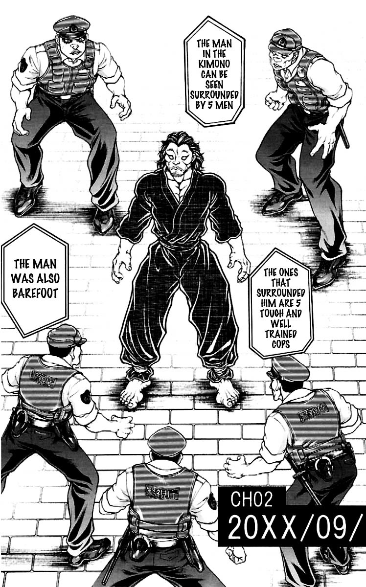 Baki Dou Chapter 35 page 3 - Chapter 35 : The Build Up