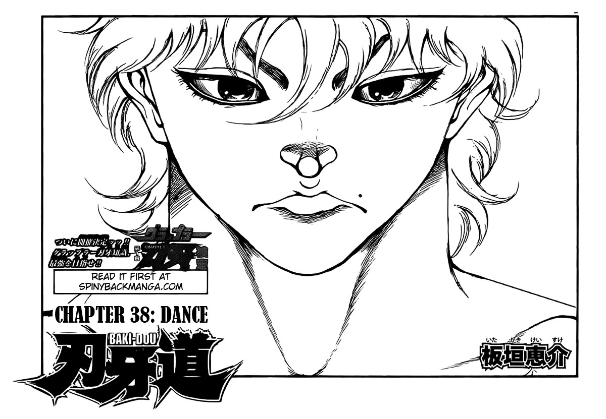 Baki Dou Chapter 38 page 1 - Chapter 38 : Dance